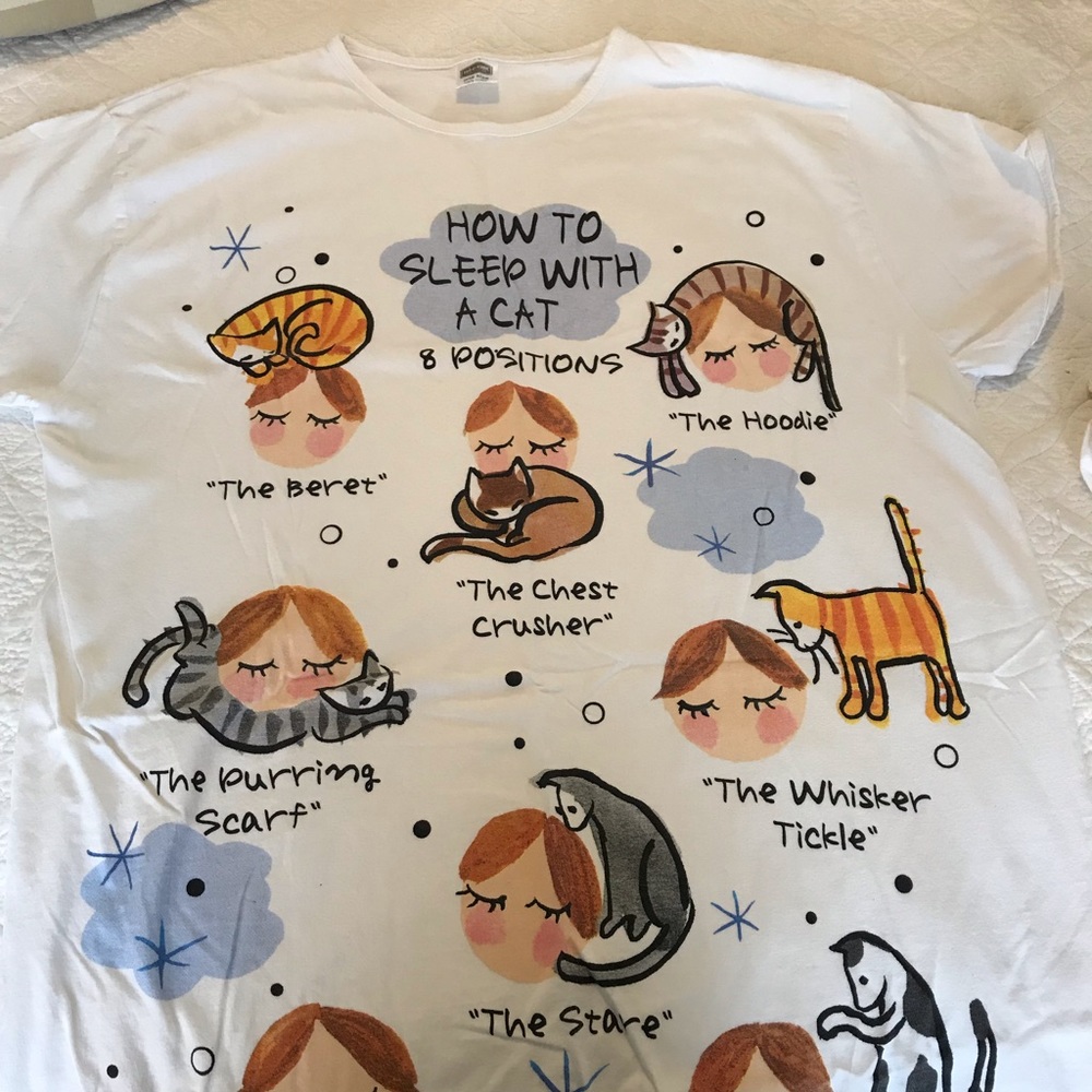 Cat print Sleep Shirt 🐱